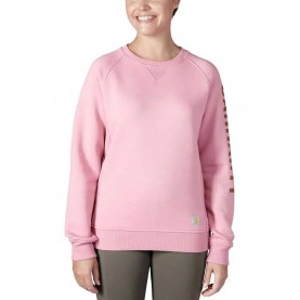 блуза,дамски,блузи,carhartt,clarksburg,graphic,sweatshirt,pink