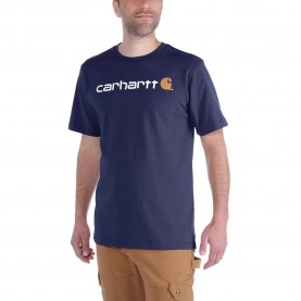 тениска,мъжки,тениски,carhartt,core,logo,relaxed,fit,short,sleeve,t,shirt,blue,(navy)