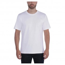 Тениска Carhartt Heavyweight Relaxed Fit short sleeve T-shirt - White (White) тениска,мъжки,тениски,дамски,тениски,carhartt,heavyweight,relaxed,fit,short,sleeve,t,shirt,white,(white)