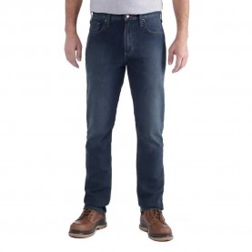 дънки,мъжки,панталони,carhartt,rugged,flex,straight,tapered,jeans,blue