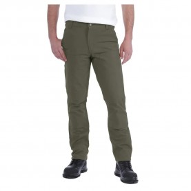 панталони,мъжки,панталони,carhartt,stretch,duck,dungaree,double,front,straight,fit,pants,green