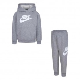 Nike 86L135 Fleece long sleeve set - Grey (Dk Grey Heather) детски,екипи,детски,облекла,за,момчета,nike,86l135,fleece,long,sleeve,set,grey,(dk,grey,heather)