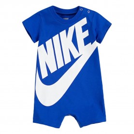 Nike Futura short sleeve pelele - Blue (Game Royal) детски,пижами,nike,futura,short,sleeve,pelele,blue,(game,royal)