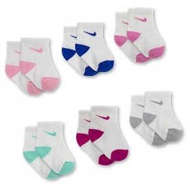 Чорапи Nike MN0299 Quarter short socks 6 pairs - Multicolor (Pink) чорапи,мъжки,чорапи,дамски,чорапи,nike,mn0299,quarter,short,socks,6,pairs,multicolor,(pink)