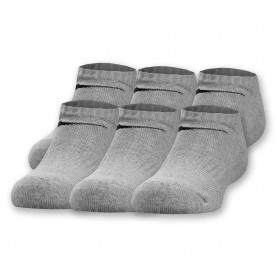 Чорапи Nike RN0017 no show socks 6 pairs - Grey (Dk Grey Heather) чорапи,мъжки,чорапи,дамски,чорапи,nike,rn0017,no,show,socks,6,pairs,grey,(dk,grey,heather)