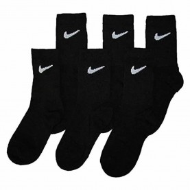Чорапи Nike UN0030 short socks 6 pairs - Black (Black) чорапи,мъжки,чорапи,дамски,чорапи,nike,un0030,short,socks,6,pairs,black,(black)