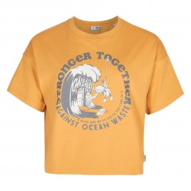 тениска,дамски,тениски,o´neill,stream,short,sleeve,t,shirt,orange,(nugget)