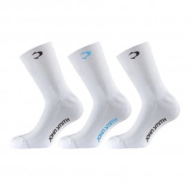 Чорапи John smith C10222 Half long socks 3 pairs - White (White) чорапи,мъжки,чорапи,дамски,чорапи,john,smith,c10222,half,long,socks,3,pairs,white,(white)