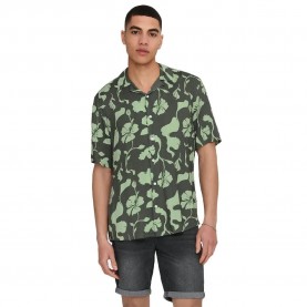 риза,с,къс,ръкав,мъжки,ризи,only,&,sons,dash,life,regular,short,sleeve,shirt,grey,(castor,gray)