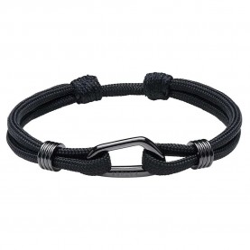 бижутерия,8,b,plus,black,forest,bracelet,black,(black,carabiner,gun,plating)