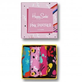 чорапи,детски,чорапи,happy,socks,panther,socks,4,pairs,pink,(multicolor)