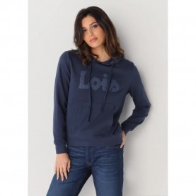блуза,дамски,блузи,lois,jeans,135257,46439,2220,logo,sweatshirt,blue,(blue)