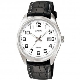 часовник,часовници,casio,mtp,1302pl,7b,collection,watch,silver,(black,white,mineral)