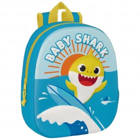 бебешка,раница,раници,safta,642365890,baby,shark,3d,8.64l,32x42x15,cm,backpack,multicolor,(blue)