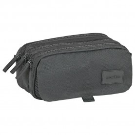 канцеларски,принадлежности,safta,basic,big,triple,pencil,case,grey