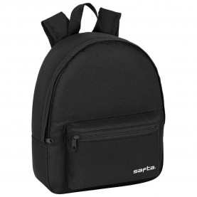 раница,раници,safta,632232939,carrefour,mini,8.65l,27x33x10,cm,backpack,black