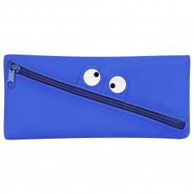 канцеларски,принадлежности,safta,caritas,silicone,pencil,case,blue,(blue)