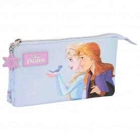 канцеларски,принадлежности,safta,frozen,´´believe´´,triple,pencil,case,blue,(multicolor)
