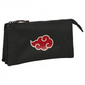 канцеларски,принадлежности,safta,naruto,teen,triple,pencil,case,black,(multicolor)