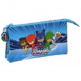 канцеларски,принадлежности,safta,pjmasks,triple,pencil,case,blue,(multicolor)