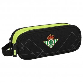 канцеларски,принадлежности,safta,real,betis,balompie,double,pencil,case,green,black,(multicolor)