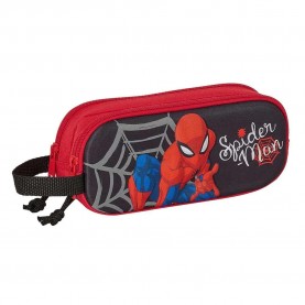 канцеларски,принадлежности,safta,spider,man,3d,double,pencil,case,red,black,(multicolor)