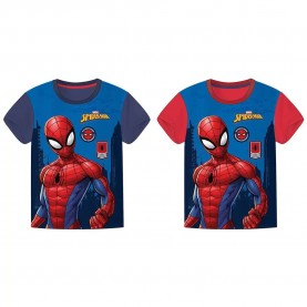 Тениска Safta Spider-Man Her 2 Designs assorted short sleeve T-shirt - Blue (Multicolor) тениска,мъжки,тениски,дамски,тениски,safta,spider,man,her,2,designs,assorted,short,sleeve,t,shirt,blue,(multicolor)