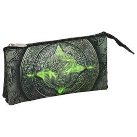 канцеларски,принадлежности,safta,transformers,triple,pencil,case,green,(multicolor)