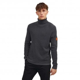 Блуза Jack & jones Jcoclassic Waffle sweatshirt - Black (Grey) блуза,мъжки,пуловери,jack,&,jones,jcoclassic,waffle,sweatshirt,black,(grey)