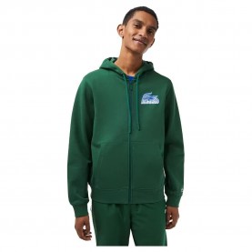 блуза,мъжки,пуловери,lacoste,sh5088,sweatshirt,green