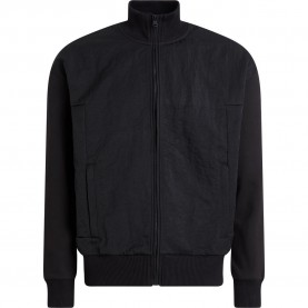 блуза,мъжки,пуловери,calvin,klein,mix,media,interlock,full,zip,sweatshirt,black