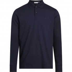 мъжки,блузи,с,яка,calvin,klein,smooth,slim,long,sleeve,polo,blue