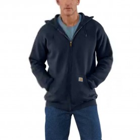 блуза,мъжки,пуловери,carhartt,k122,loose,fit,full,zip,sweatshirt,new,navy,(grey)