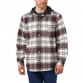 риза,с,дълъг,ръкав,мъжки,ризи,carhartt,rugged,flex,relaxed,fit,hood,long,sleeve,shirt,malt,(purple)