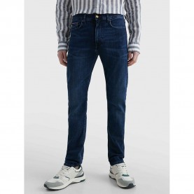 дънки,мъжки,панталони,tommy,hilfiger,core,slim,fit,bleecker,15599,jeans,blue