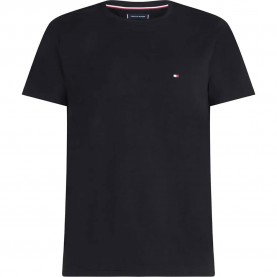 тениска,мъжки,тениски,tommy,hilfiger,core,stretch,slim,fit,c,short,sleeve,t,shirt,black,(black)