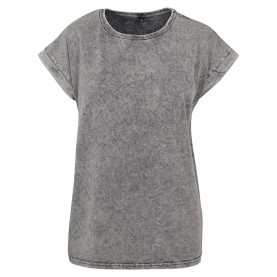 тениска,дамски,тениски,build,your,brand,acid,washed,extended,shoulder,short,sleeve,t,shirt,grey,black,(grey)