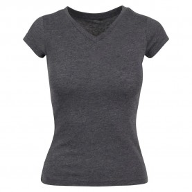 тениска,дамски,тениски,build,your,brand,basic,by062,short,sleeve,v,neck,t,shirt,grey,(charcoal)
