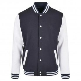 яке,мъжки,якета,build,your,brand,basic,college,jacket,white,blue,(navy,white)