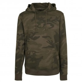 суичър,мъжки,пуловери,build,your,brand,camo,hoodie,olive,camo,(green)