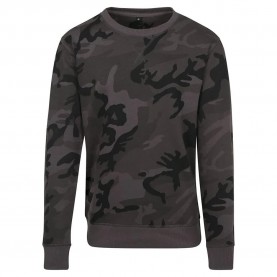 блуза,мъжки,пуловери,build,your,brand,camo,sweatshirt,dark,camo,(brown)