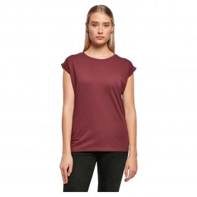 тениска,дамски,тениски,build,your,brand,extended,shoulder,short,sleeve,t,shirt,cherry,(red)