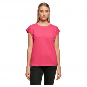 тениска,дамски,тениски,build,your,brand,extended,shoulder,short,sleeve,t,shirt,hibiskus,pink,(pink)