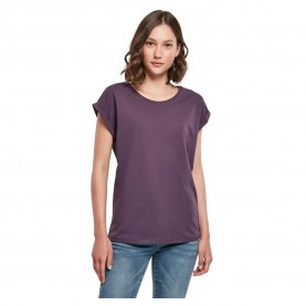 тениска,дамски,тениски,build,your,brand,extended,shoulder,short,sleeve,t,shirt,purple,night,(purple)