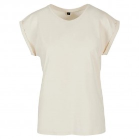 тениска,дамски,тениски,build,your,brand,extended,shoulder,short,sleeve,t,shirt,sand,(beige)