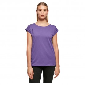 тениска,дамски,тениски,build,your,brand,extended,shoulder,short,sleeve,t,shirt,ultraviolet,(purple)