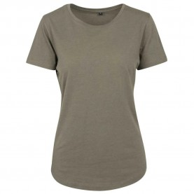 тениска,дамски,тениски,build,your,brand,fit,short,sleeve,t,shirt,olive,(green)