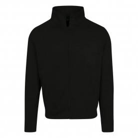 блуза,мъжки,пуловери,build,your,brand,high,neck,sweat,full,zip,sweater,black,(black)