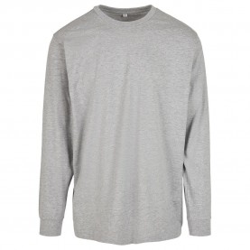 тениска,мъжки,тениски,build,your,brand,long,sleeve,t,shirt,heather,grey,(grey)