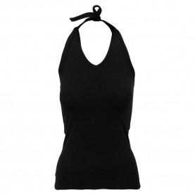 тениска,дамски,тениски,build,your,brand,neckholder,sleeveless,t,shirt,black,(black)
